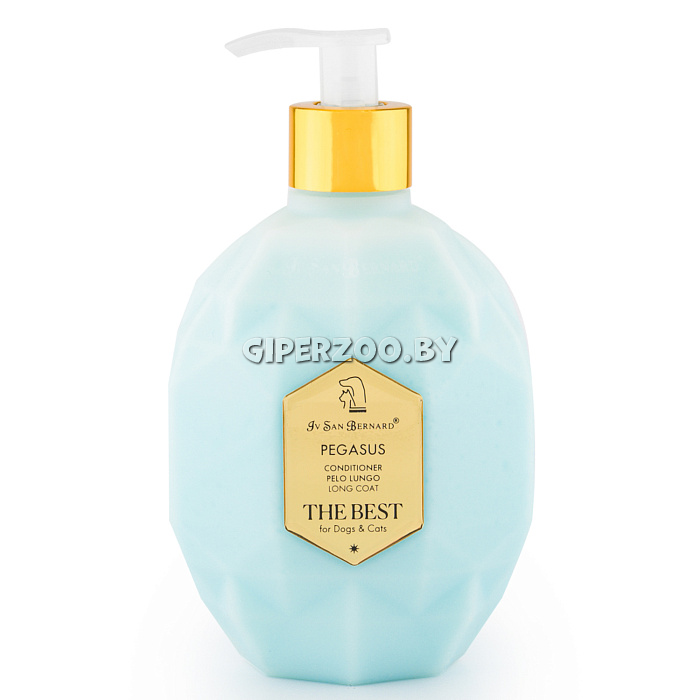 Кондиционер Iv San Bernard Pegasus для длинной шерсти с экстрактом мальвы, 500 мл Кондиционер Iv San Bernard Pegasus для длинной шерсти с экстрактом мальвы, 500 мл