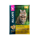 ALL CATS для стерилизованных кошек тефтельки (курица в соусе), 85 гр*28шт