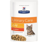 Hill's Prescription Diet c/d Multicare Urinary Care (лосось), 85гр*12шт