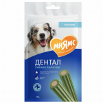 Мнямс DENTAL лакомство для собак Зубные палочки (хлорофилл), 100 гр