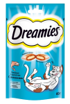 Dreamies подушечки с лососем, 60 гр