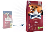 Happy Dog Sensible Mini Africa (страус, картофель), 800 гр