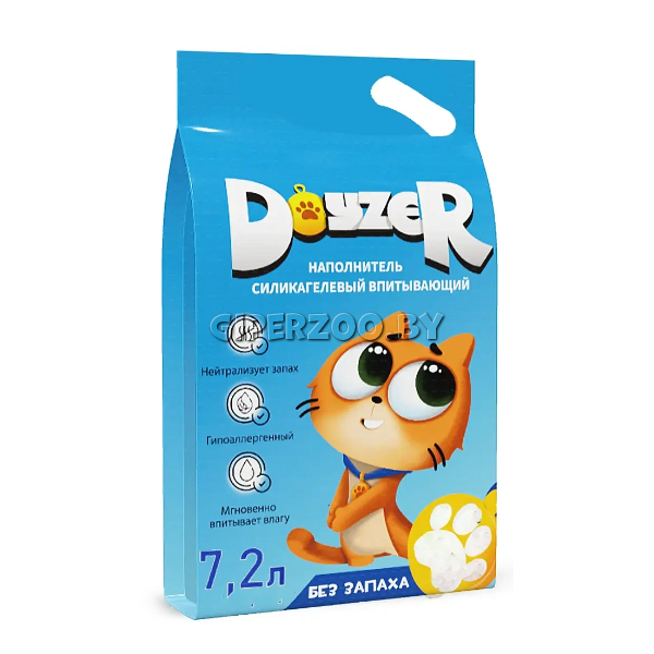 Doyzer Наполнитель силикагелевый (без запаха), 7,2 л Doyzer Наполнитель силикагелевый (без запаха), 7,2 л