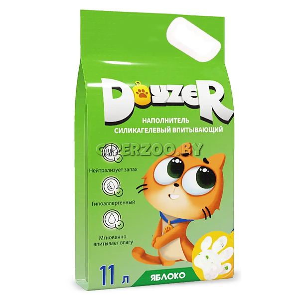 Doyzer Наполнитель силикагелевый (яблоко), 11 л Doyzer Наполнитель силикагелевый (яблоко), 11 л