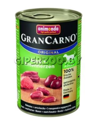 Animonda GranCarno (говядина и сердце утки), 800 гр Animonda GranCarno (говядина и сердце утки), 800 гр