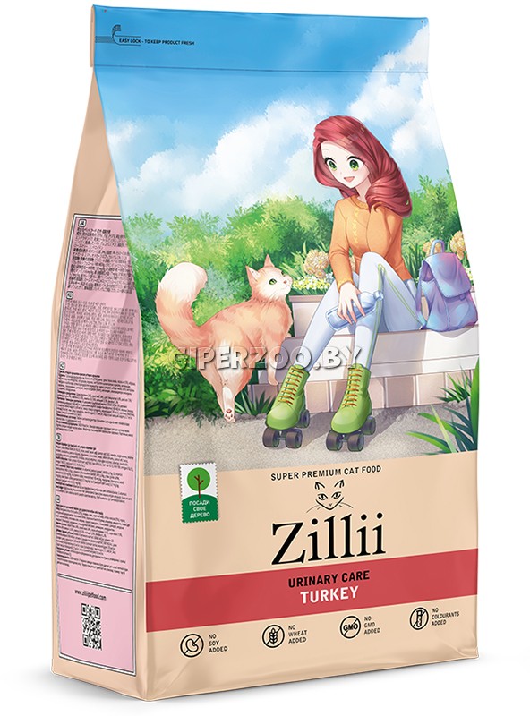 ZILLII Urinary Care Cat (Индейка), 400 гр ZILLII Urinary Care Cat (Индейка), 400 гр