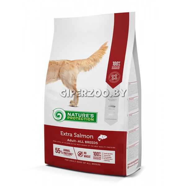 Nature's Protection Extra Salmon (лосось), 2 кг(Уценка) Nature's Protection Extra Salmon (лосось), 2 кг(Уценка)
