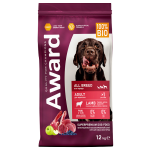 AWARD Adult All breeds Dog (ягненок, индейка, яблоко, черника), 12 кг