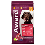 AWARD Puppy All Breed (ягненок, индейка, яблоко, черника), 12 кг