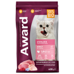Award Sterilized Cat (индейка, курица), 400 гр