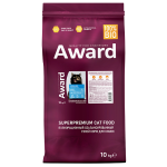 Award Sterilized Cat (белая рыба, семена льна), 10 кг