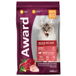 Award Indoor Big Cat (говядина, курица), 400 гр