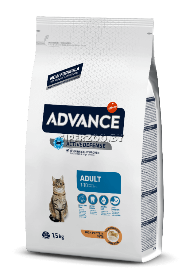 Advance Cat Adult (курица, рис), 1,5  кг Advance Cat Adult (курица, рис), 1,5  кг