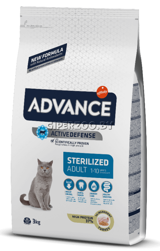 Advance Cat Sterilized (индейка),1,5 кг Advance Cat Sterilized (индейка),1,5 кг