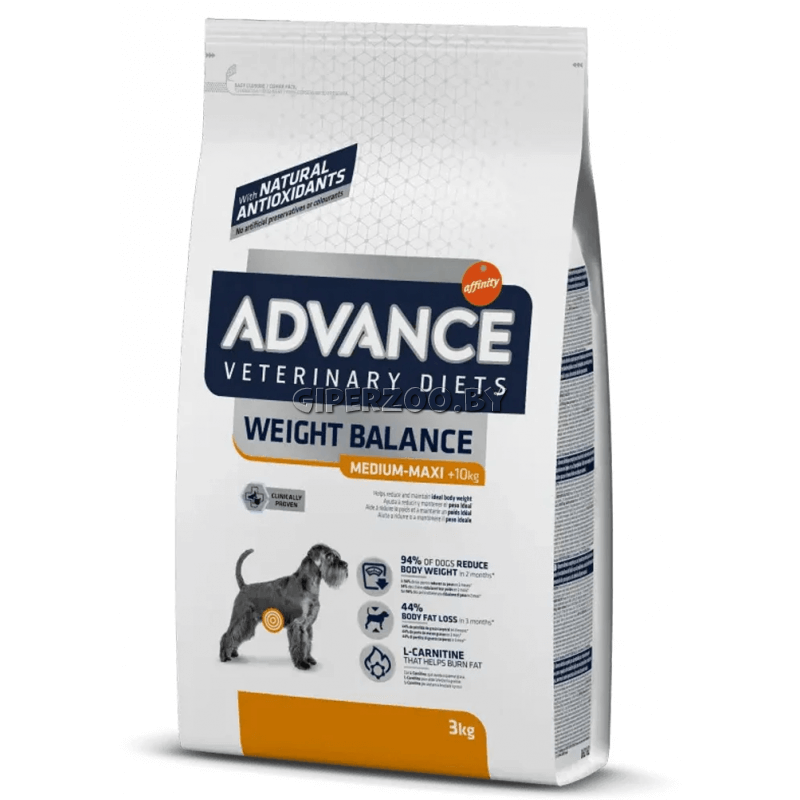 Advance VetDiet Weight Balance Medium/Maxi, 3 кг Advance VetDiet Weight Balance Medium/Maxi, 3 кг