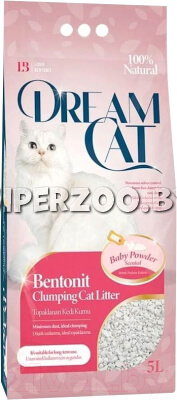 Наполнитель Dream Cat бентонитовый Fresh Powder, 5 л Наполнитель Dream Cat бентонитовый Fresh Powder, 5 л
