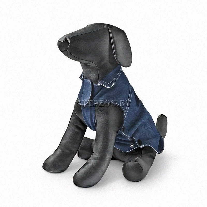 Джинсовый жилет для собак Freezack 40см, XXL Джинсовый жилет для собак Freezack 40см, XXL