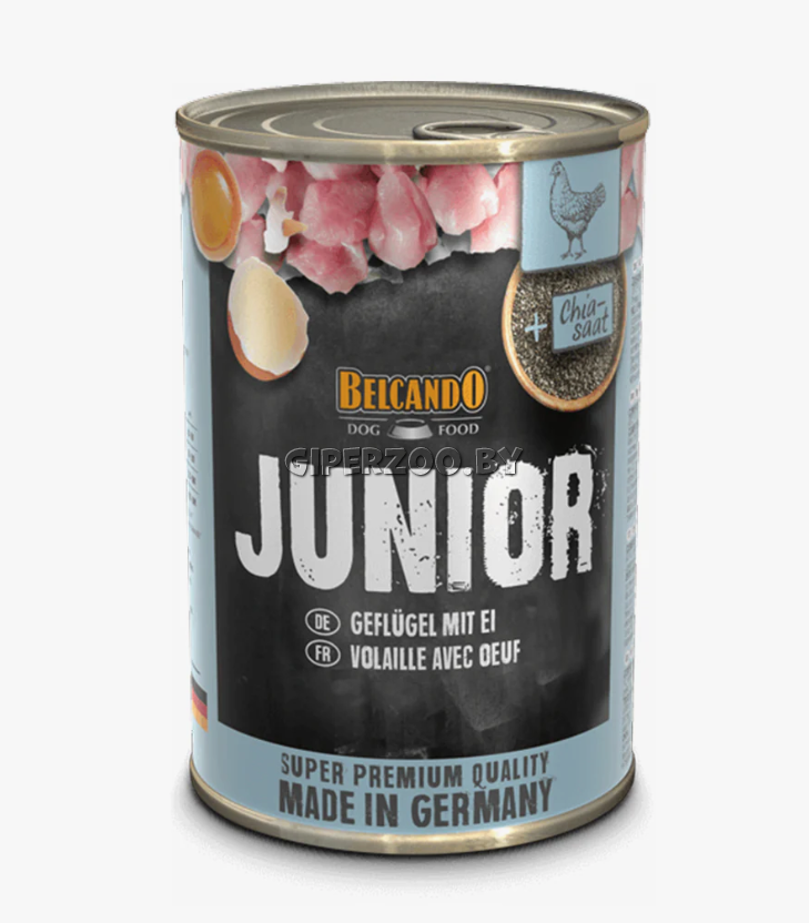 Belcando Junior (птица, яйцо), 400 гр Belcando Junior (птица, яйцо), 400 гр