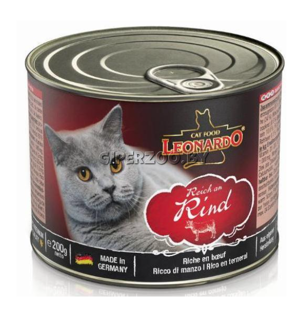 Leonardo Cat (говядина), 200 гр Leonardo Cat (говядина), 200 гр