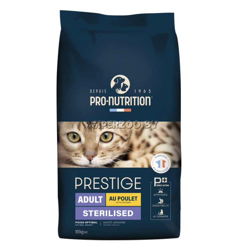 Корм Flatazor Prestige Adult Sterilised Cat (Курица) для кошек, 2 кг Корм Flatazor Prestige Adult Sterilised Cat (Курица) для кошек, 2 кг