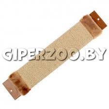 Four Pets Когтеточка прямоугольная ковровая 50 см, бежевая Four Pets Когтеточка прямоугольная ковровая 50 см, бежевая