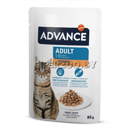 Advance для кошек (курица), 85 гр Advance для кошек (курица), 85 гр