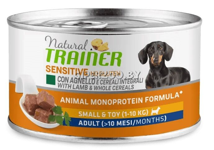 Trainer Natural для собак (ягненок, рис), 150 гр Trainer Natural для собак (ягненок, рис), 150 гр