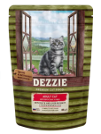 DEZZIE Adult Cat Duck Liver для кошек (утка, печень), 85 гр
