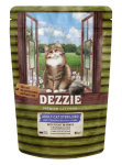 DEZZIE Sterilized Cat Trout для кошек (форель), 85 гр