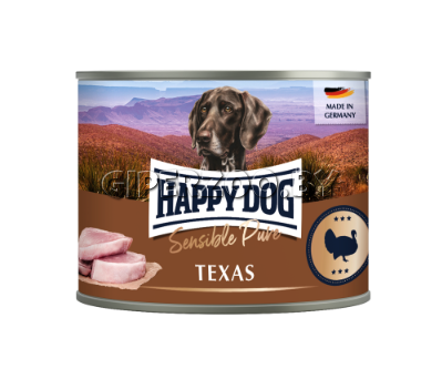 Happy dog Sensible Pure Texas для собак (индейка), 200 гр Happy dog Sensible Pure Texas для собак (индейка), 200 гр