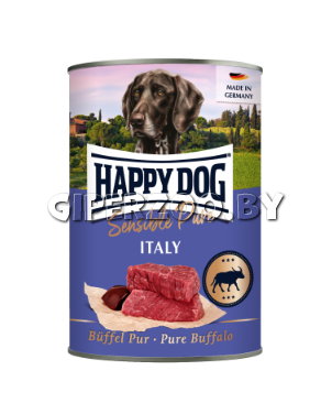 Happy dog Sensible Pure Italy для собак (буйвол), 400 гр Happy dog Sensible Pure Italy для собак (буйвол), 400 гр