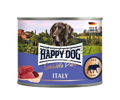Happy dog Sensible Pure Italy для собак (буйвол), 200 гр Happy dog Sensible Pure Italy для собак (буйвол), 200 гр