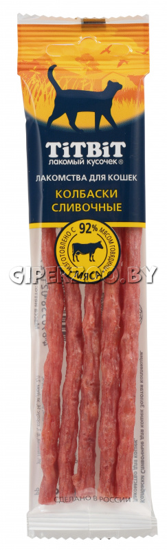 Колбаски Сливочные для кошек Золотая коллекция Колбаски Сливочные для кошек Золотая коллекция
