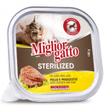 Miglior gatto Sterilized паштет (курица, ветчина), 100 гр