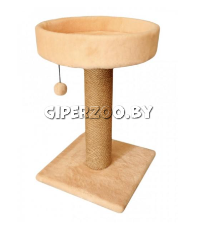 Cat House Когтеточка лежанка круглая (сизаль), 55 см Cat House Когтеточка лежанка круглая (сизаль), 55 см