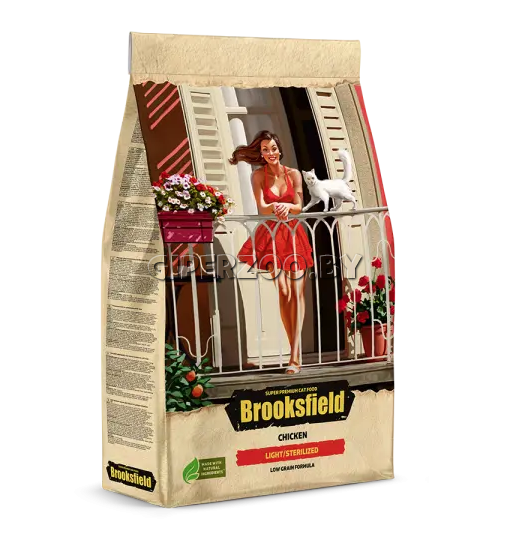 Brooksfield LG Adult Cat Light/Sterilized (курица, рис), 2 кг Brooksfield LG Adult Cat Light/Sterilized (курица, рис), 2 кг