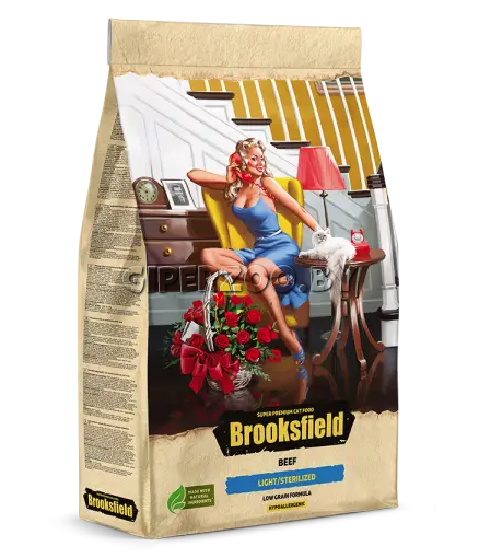 Brooksfield LG Adult Cat Light/Sterilized (говядина, рис), 6 кг Brooksfield LG Adult Cat Light/Sterilized (говядина, рис), 6 кг