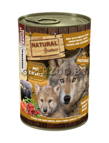 Natural Greatness (говядина с иберийской свининой), 400 гр Natural Greatness (говядина с иберийской свининой), 400 гр