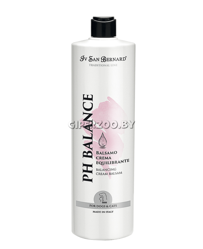 Кондиционер Iv San Bernard РН balance для поврежденной кожи и шерсти, 1 л Кондиционер Iv San Bernard РН balance для поврежденной кожи и шерсти, 1 л