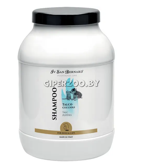 Шампунь Iv San Bernard Talc для щенков и котят, 3 л Шампунь Iv San Bernard Talc для щенков и котят, 3 л