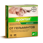 Дронтал д/кошек, эллипсоид  8 табл. (блистер)