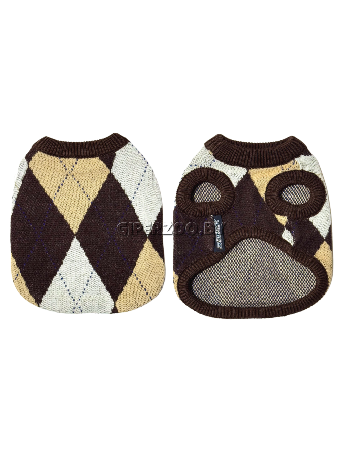 Свитер Freezack GalBritish коричневый (28см), S Свитер Freezack GalBritish коричневый (28см), S