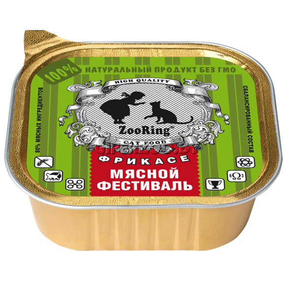 ZooRing Cat (мясной фестиваль), 100 гр ZooRing Cat (мясной фестиваль), 100 гр