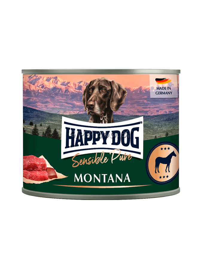 Happy Dog Sensible Pure Montana (конина), 400 гр Happy Dog Sensible Pure Montana (конина), 400 гр