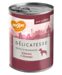 Мнямс Delicatesse паштет (телятина, печень), 400 гр