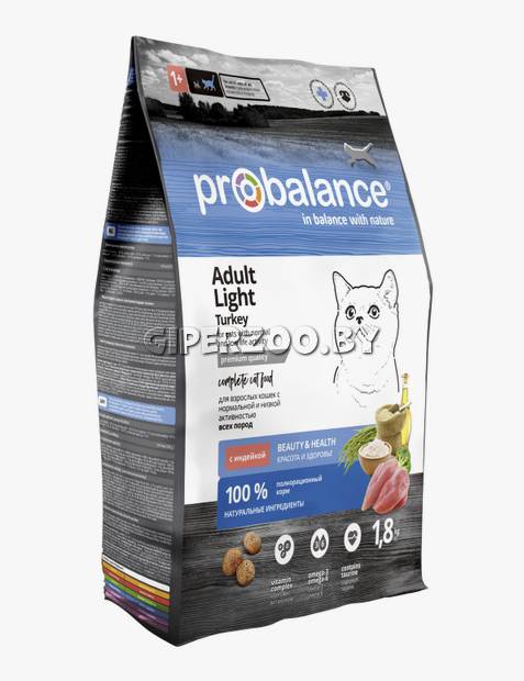 ProBalance Adult Light Turkey (индейка), 1,8 кг