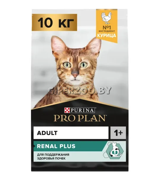 Pro Plan Renal Plus (курица), 10 кг
