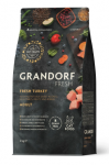 Grandorf Fresh Adult (индейка, батат), 2 кг