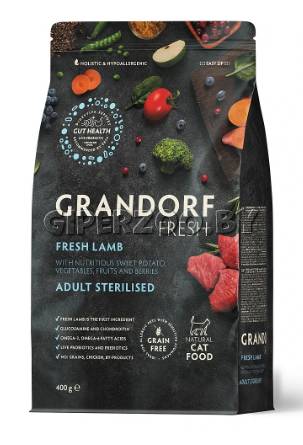 Grandorf Fresh Adult Sterilised (ягнёнок, батат), 400 гр Grandorf Fresh Adult Sterilised (ягнёнок, батат), 400 гр