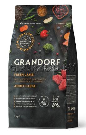 Grandorf Fresh Adult Large Breed (ягнёнок, батат), 2 кг Grandorf Fresh Adult Large Breed (ягнёнок, батат), 2 кг